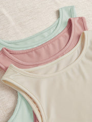 Casual 3pcs Set Tank Tops & Shorts Women's Clothing
