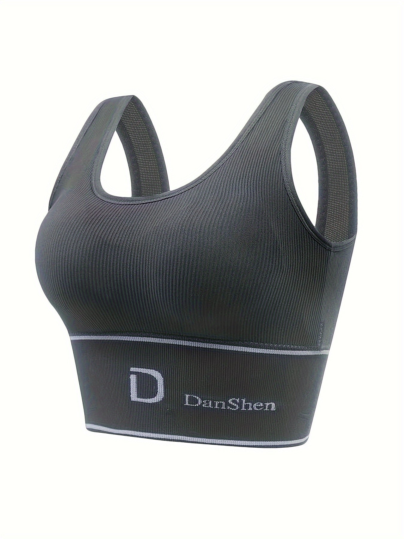Wireless Sports Bra for Women, Comfy & Breathable Workout Tank Bra