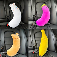Cartoon Plush Car Seat Belt Shoulder Protector