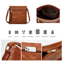 Vintage Tassel Crossbody Shoulder Bag