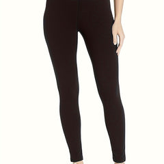 Casual Pants Women's Plus Solid Elastic High Rise Medium Stretch