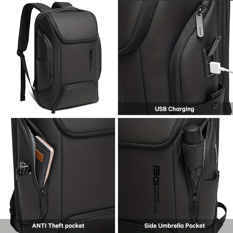 BANGE Laptop Business Backpack with USB Charging Port