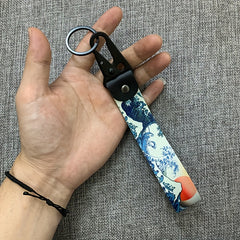 Wave Keychain Wrist Keychain Backpack Pendant Accessories