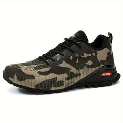 Men's Knit Trail Running Shoes for Traveling Hiking