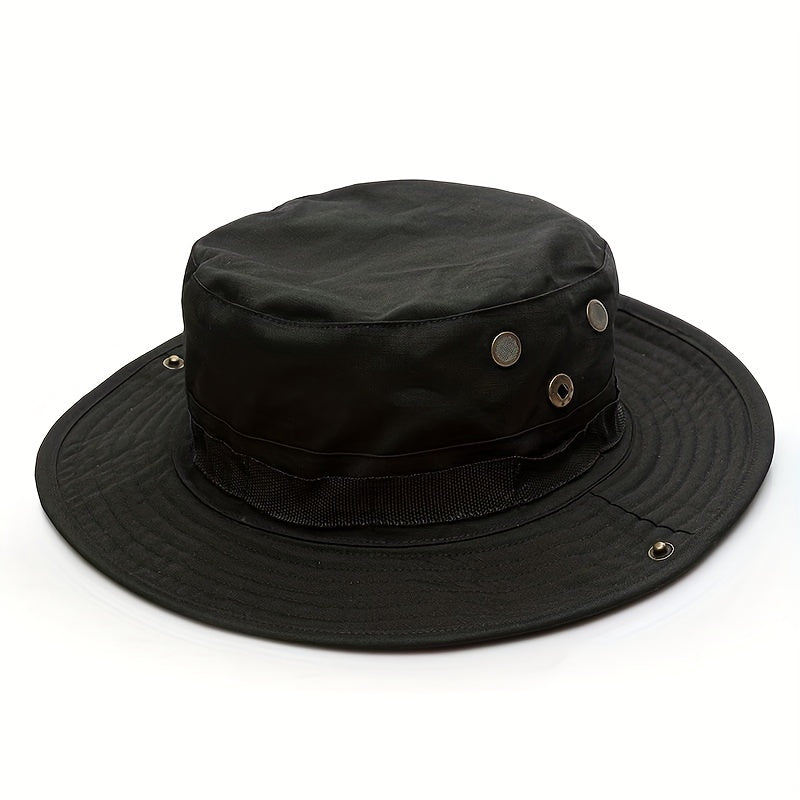 Camouflage Military Bucket Hat Summer Outdoor Training Fishing