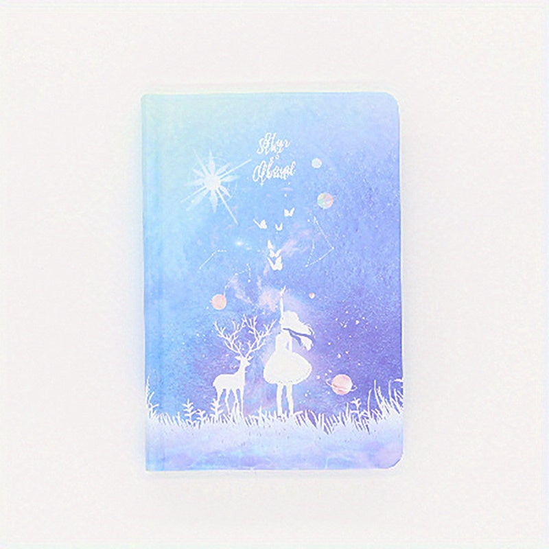 Moon Dream Star Hardcover A5 Coloring Notebook