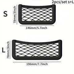 2pcs Car Organizer Storage Bag Set Keep Your Car Neat & Organized