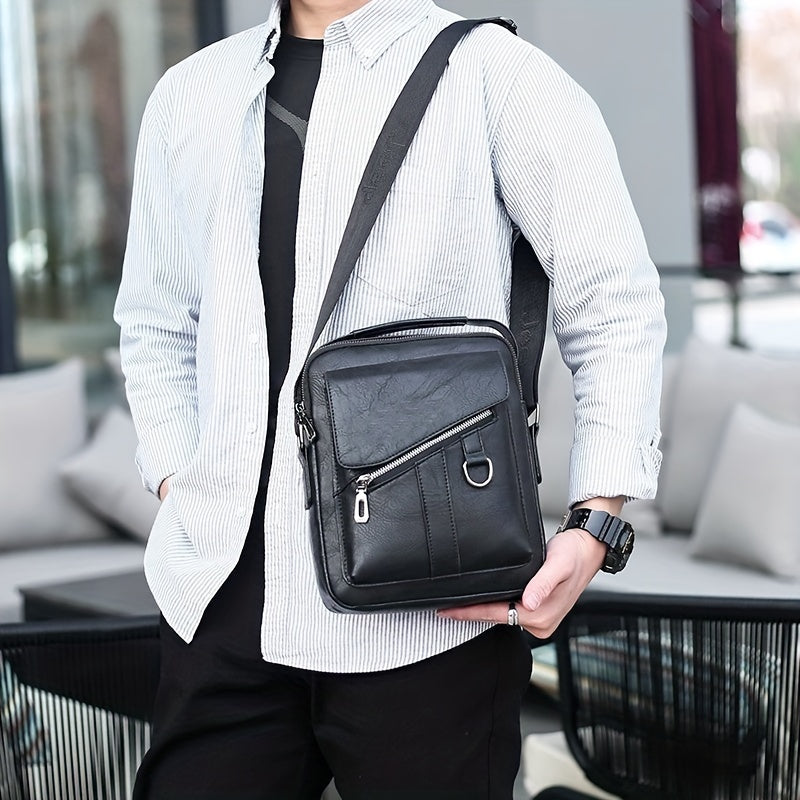 Men's Vintage Casual Shoulder Bag Messenger Bag Handbag For Commuting Travel