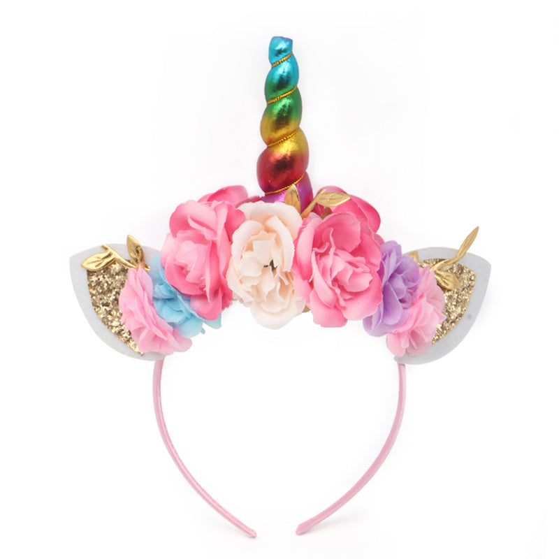 Unicorn Headband Kids Birthday Party Hair Accessory
