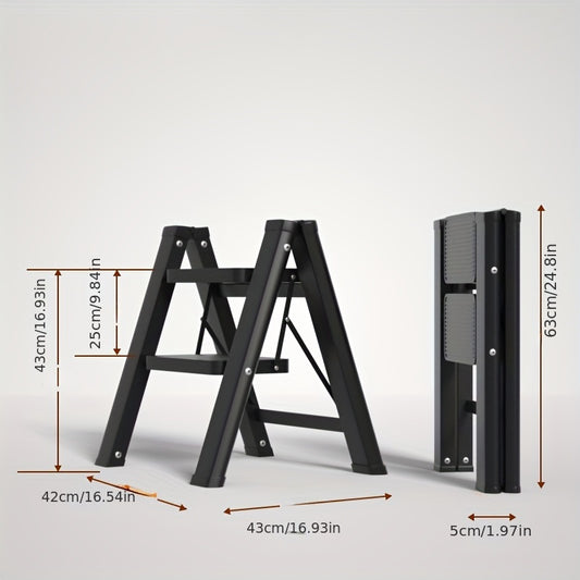 Household Herringbone Ladder Folding Convenient Storage