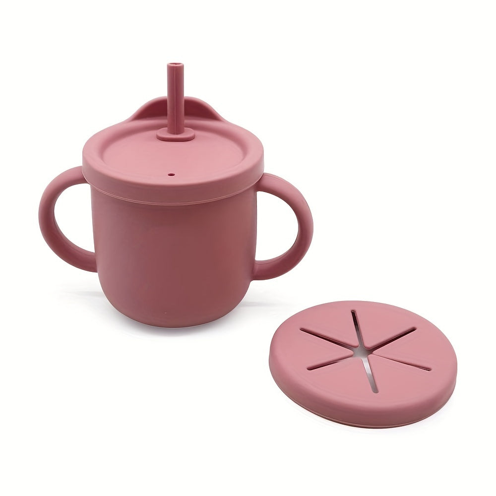 Toddler Sipper Cup with Straw and Handles
