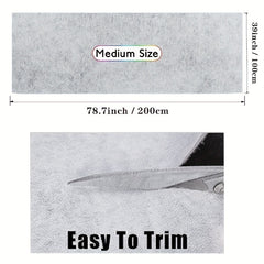 Iron On Fusible Interfacing Non Woven Lightweight Medium Apparel 99x199 Poly