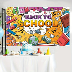 Back To School Banner - Welcome Sign - School Party Decor