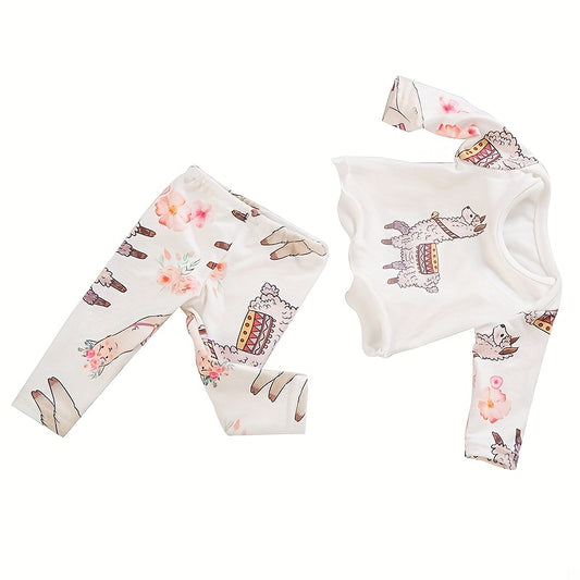 Lamb Pattern Doll Clothes Set for 17 inch Dolls