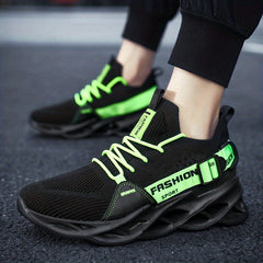 Men's Blade Running Shoes Breathable Lightweight Non Slip Sneakers