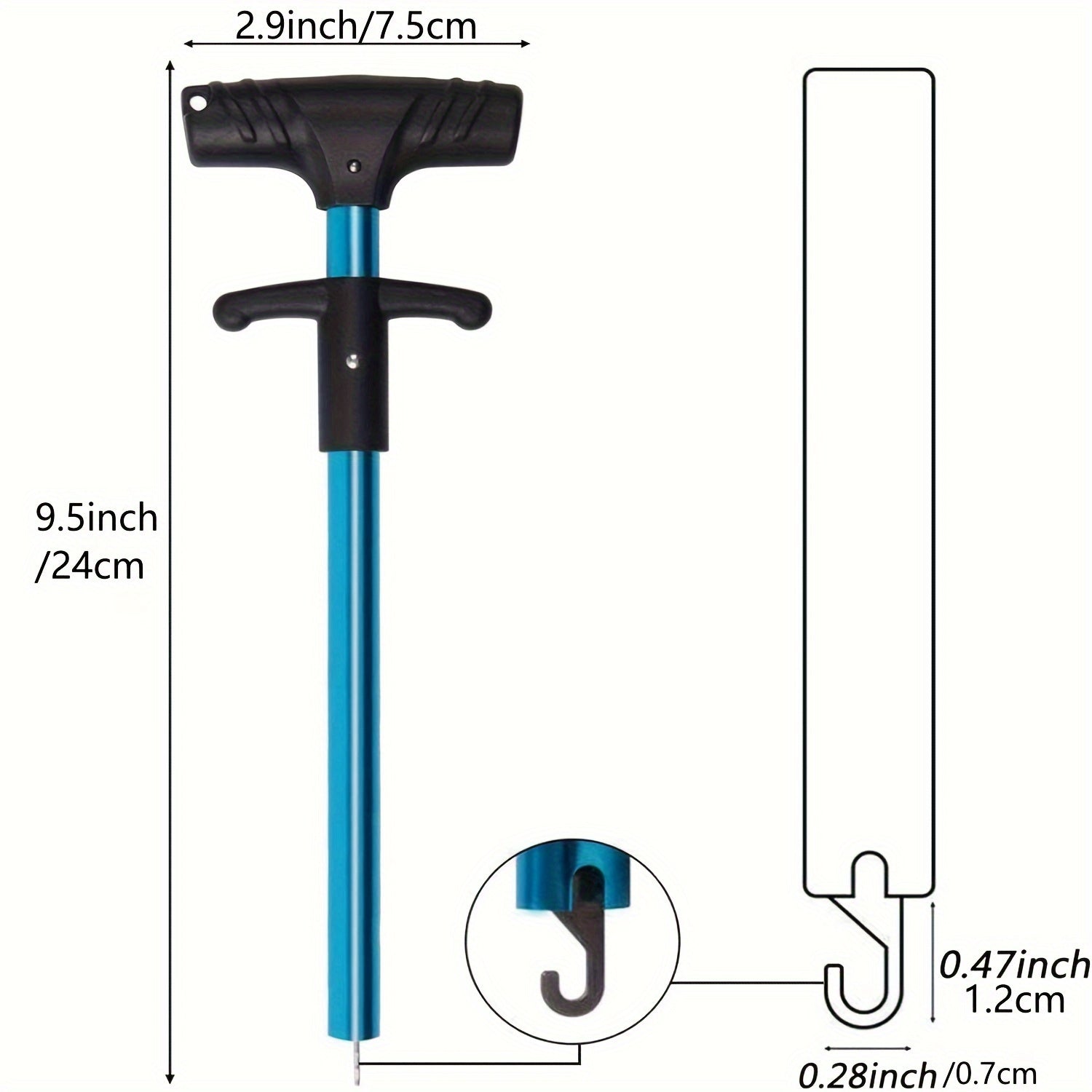 Fish Hook Remover Portable Squeeze Fishing Hook Separator