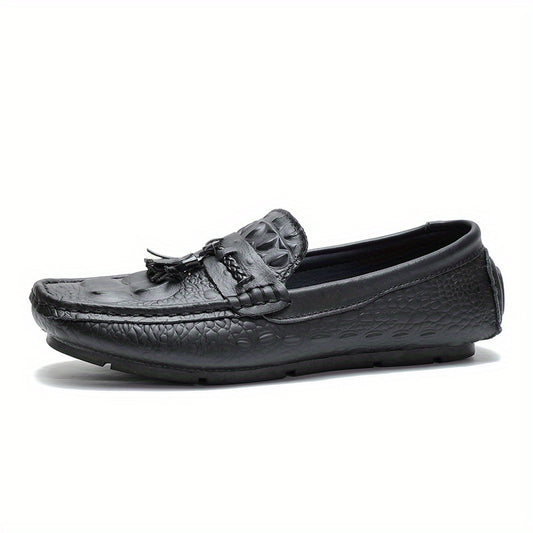 Men's Tassel Loafer Shoes Lightweight Slip On Moccasin Shoes