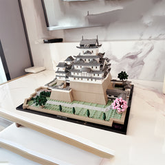 High Difficulty Simulation Castle Building Blocks DIY 3D Architectural Model