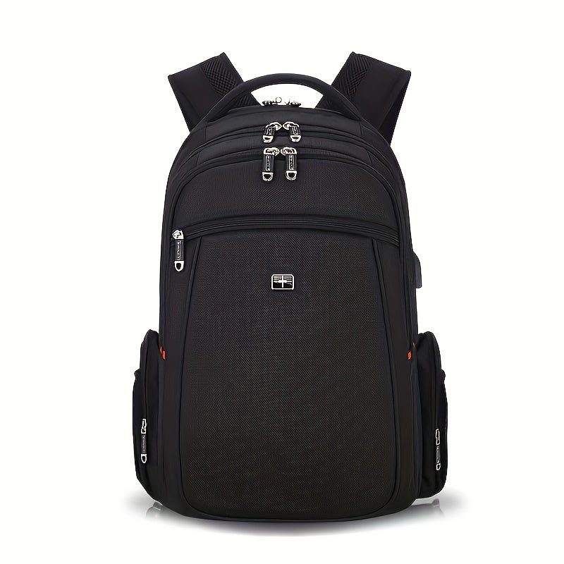 Large Laptop Backpack for Men with USB Charging Port