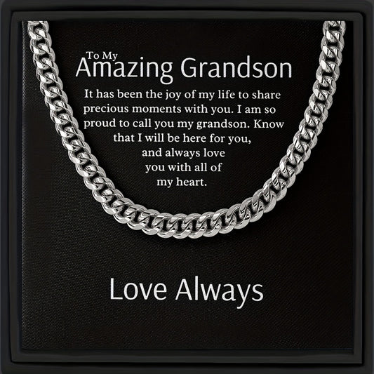 Hip Hop Style Chain Necklace Stainless Steel Decorative Accessories