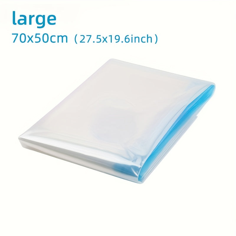 4pcs Vacuum Compression Storage Bags for Clothes Blankets Space Savi