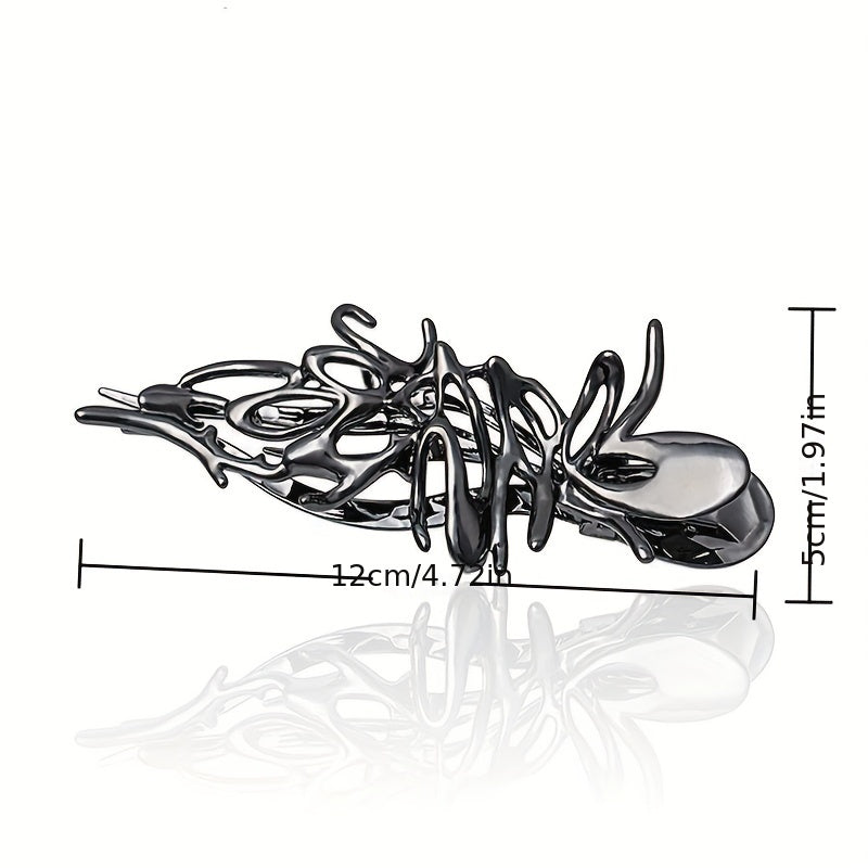 Duck Billed Clip Hair Claw for Ponytail Holder
