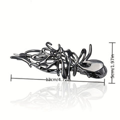 Duck Billed Clip Hair Claw for Ponytail Holder