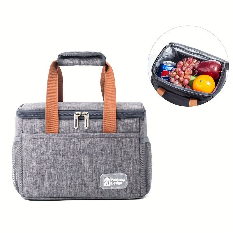 Portable Lunch Box Bag Aluminum Foil Insulation Bento Bag