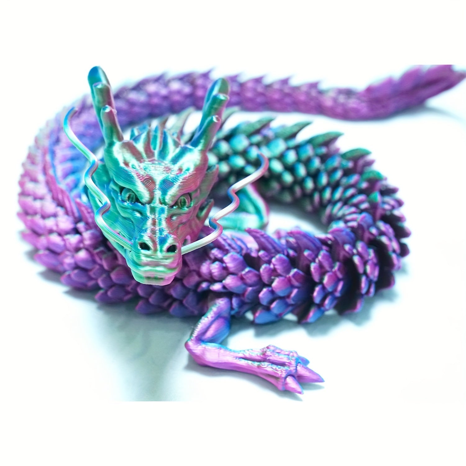 3D Print Chinese Dragon Full Body Joints Can Be Activated Anywhere