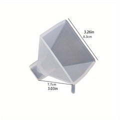 Silicone Resin Pyramid Molds for Home Decor