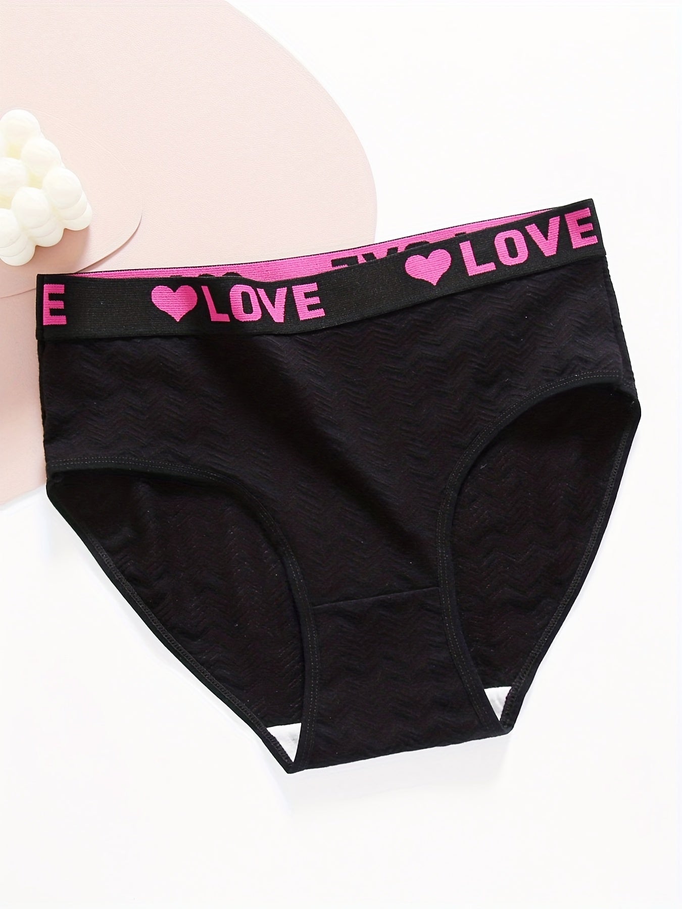 5 Pack Plus Size Briefs Women's Soft Breathable Medium Stretch Panties