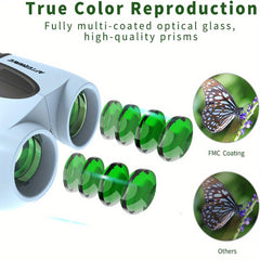 10x25 High Power Binoculars with HD Clarity for Hiking, Camping, Birdwatching