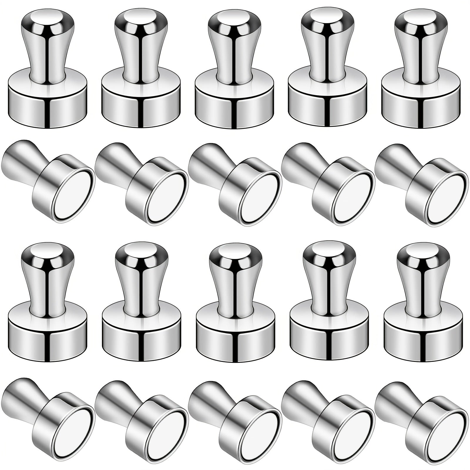 20pcs Small Push Pin Magnets for Whiteboard