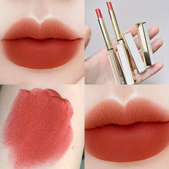 Golden Tube Matte Long Lasting Waterproof Nude Lipstick