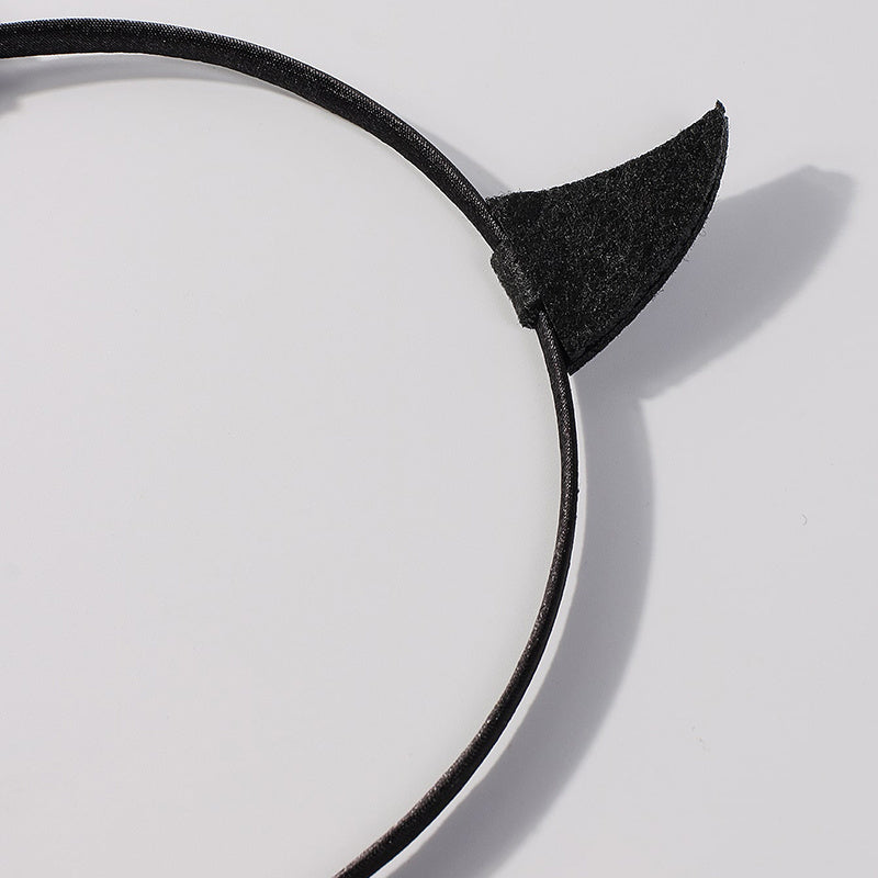 Glitter Devil Horns Headband Christmas Cosplay Costume