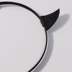 Glitter Devil Horns Headband Christmas Cosplay Costume