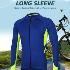 Quick Drying Men's Cycling Jersey with Pocket