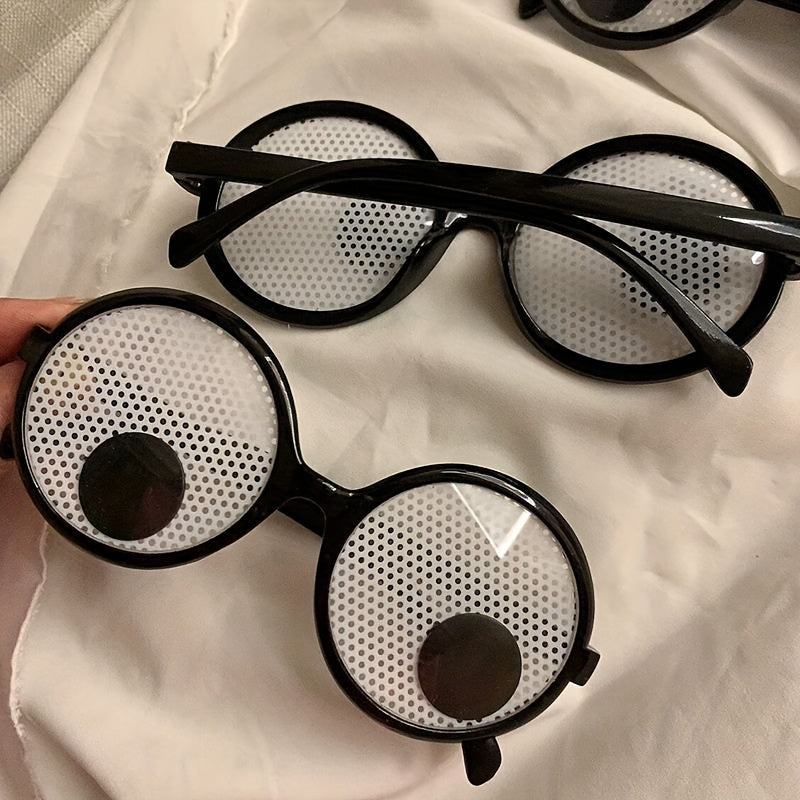 Beazr Goggle Eye Glasses Costume Party Accessories for Halloween Pranks