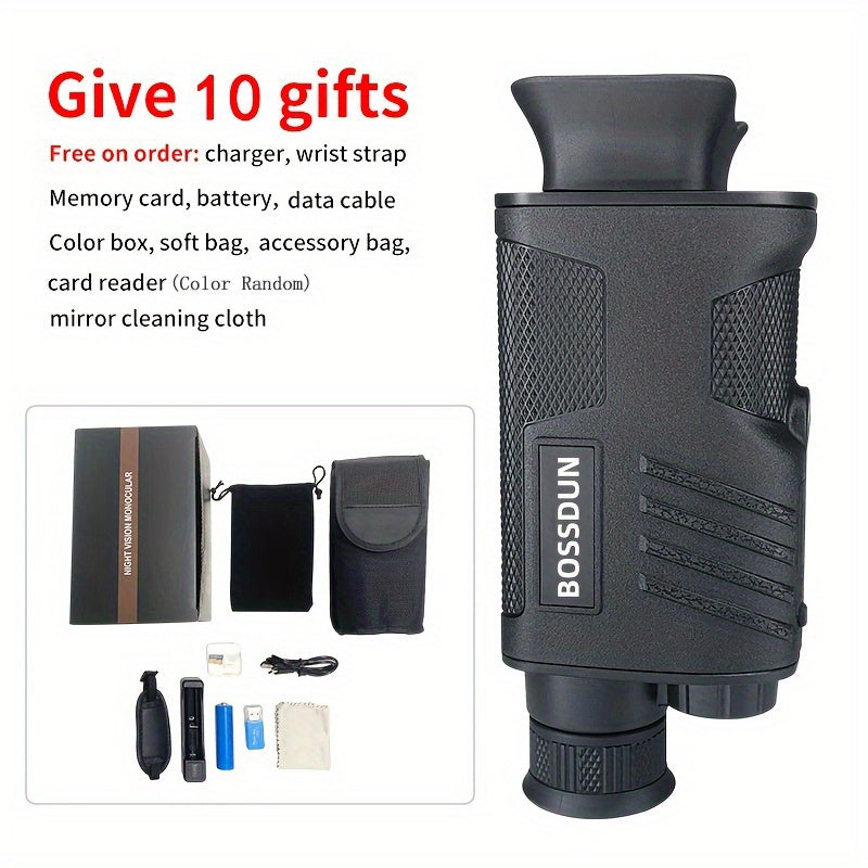 8X Monocular Night Vision Device Infrared Digital Full 300M Handheld