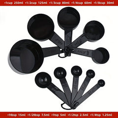 10pcs Measuring Cups And Spoons Set Kitchen Baking Cooking Tools