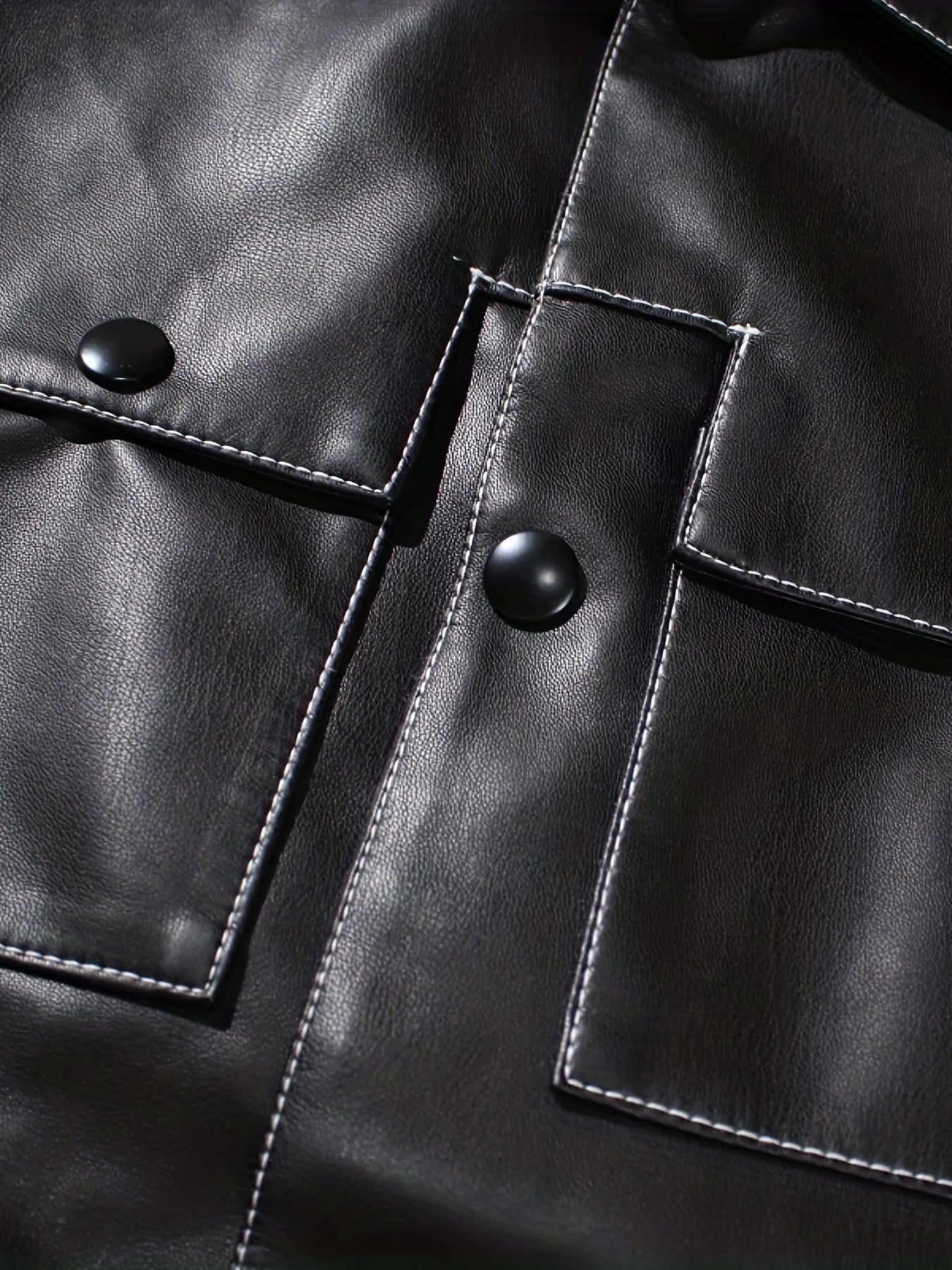 Men's Lapel Button Up Jacket for Outdoor Activities