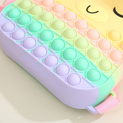 Unicorn Shaped Silicone Backpack for Kids