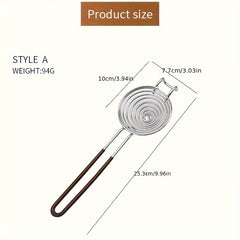 304 Stainless Steel Egg Separator with Extended Handle