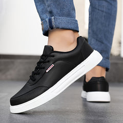 Versatile Solid Casual Skate Shoes Lightweight Low Top Sport Shoes