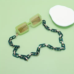 Acrylic Glasses Chain Retro Anti Slip Stylish Face Covering Eyewear Retainer