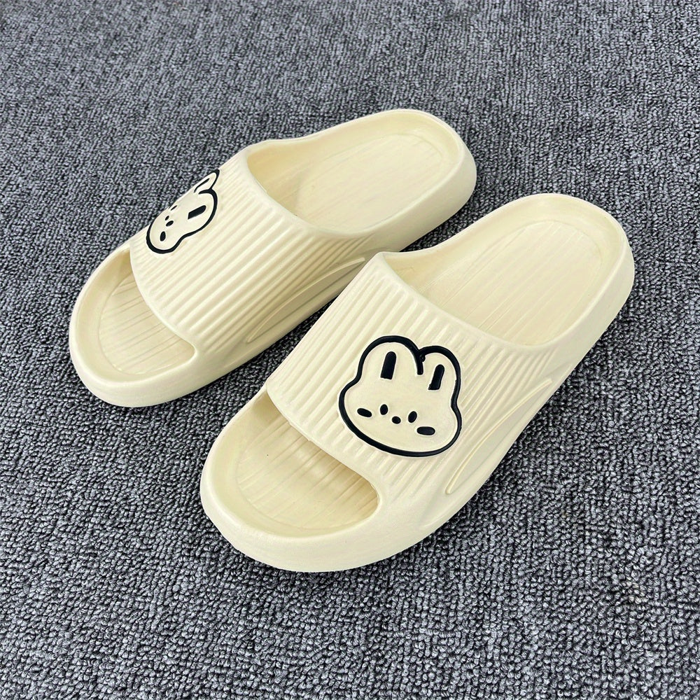 Men's Rabbit Bunny Slides Non Slip Walking Shoes