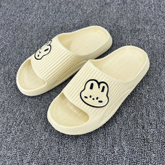 Men's Rabbit Bunny Slides Non Slip Walking Shoes