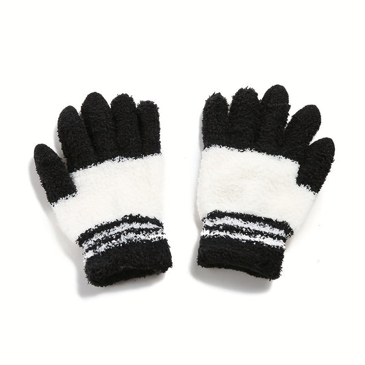 Knitted Touch Screen Gloves Winter Warm Thickened