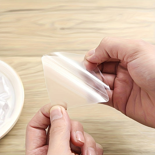 Transparent Double Sided Tape 3-Pack - Waterproof & Strong Adhesive