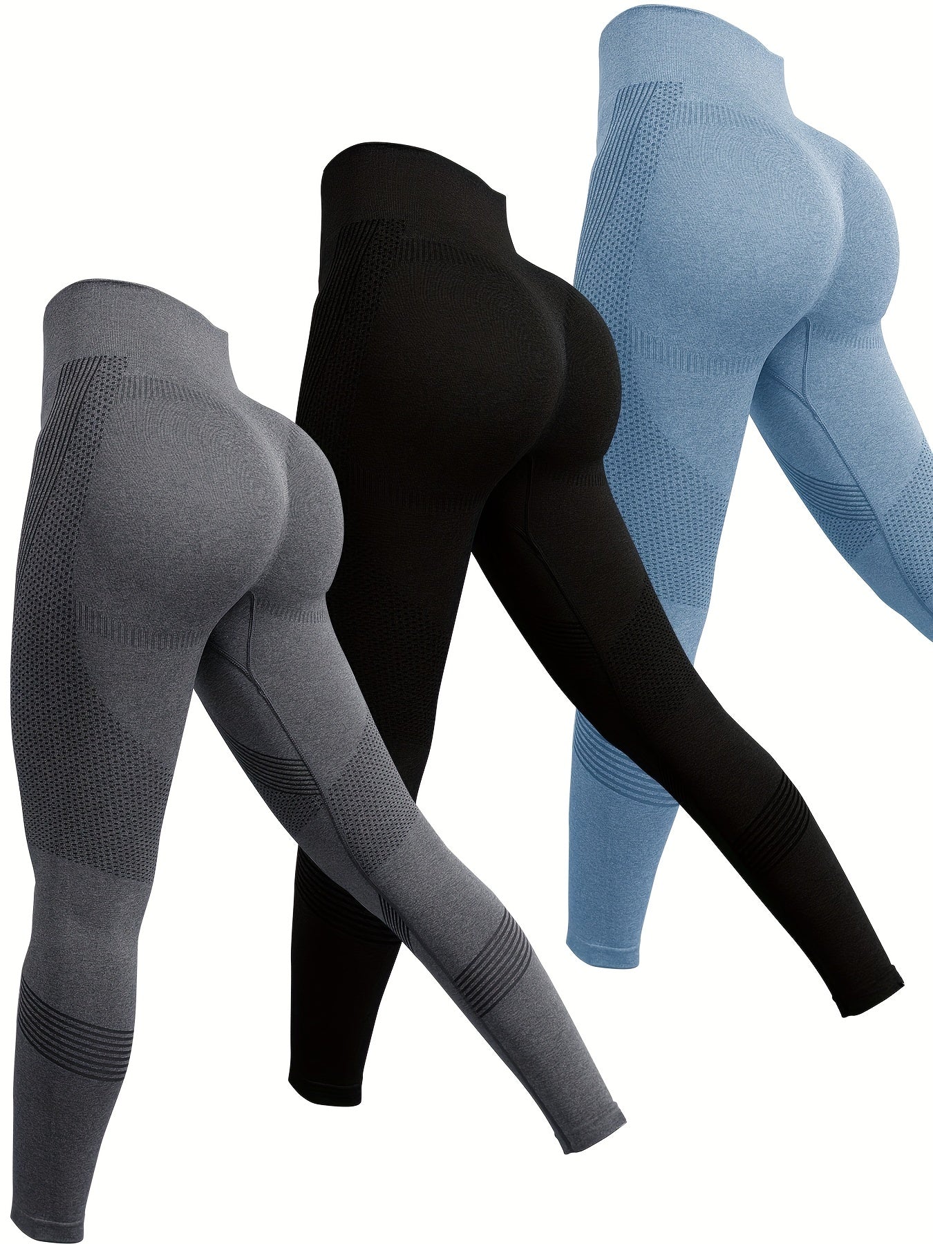 Women's Scrunch Butt Lifting Leggings Workout Gym High Waisted Booty Lift Pants
